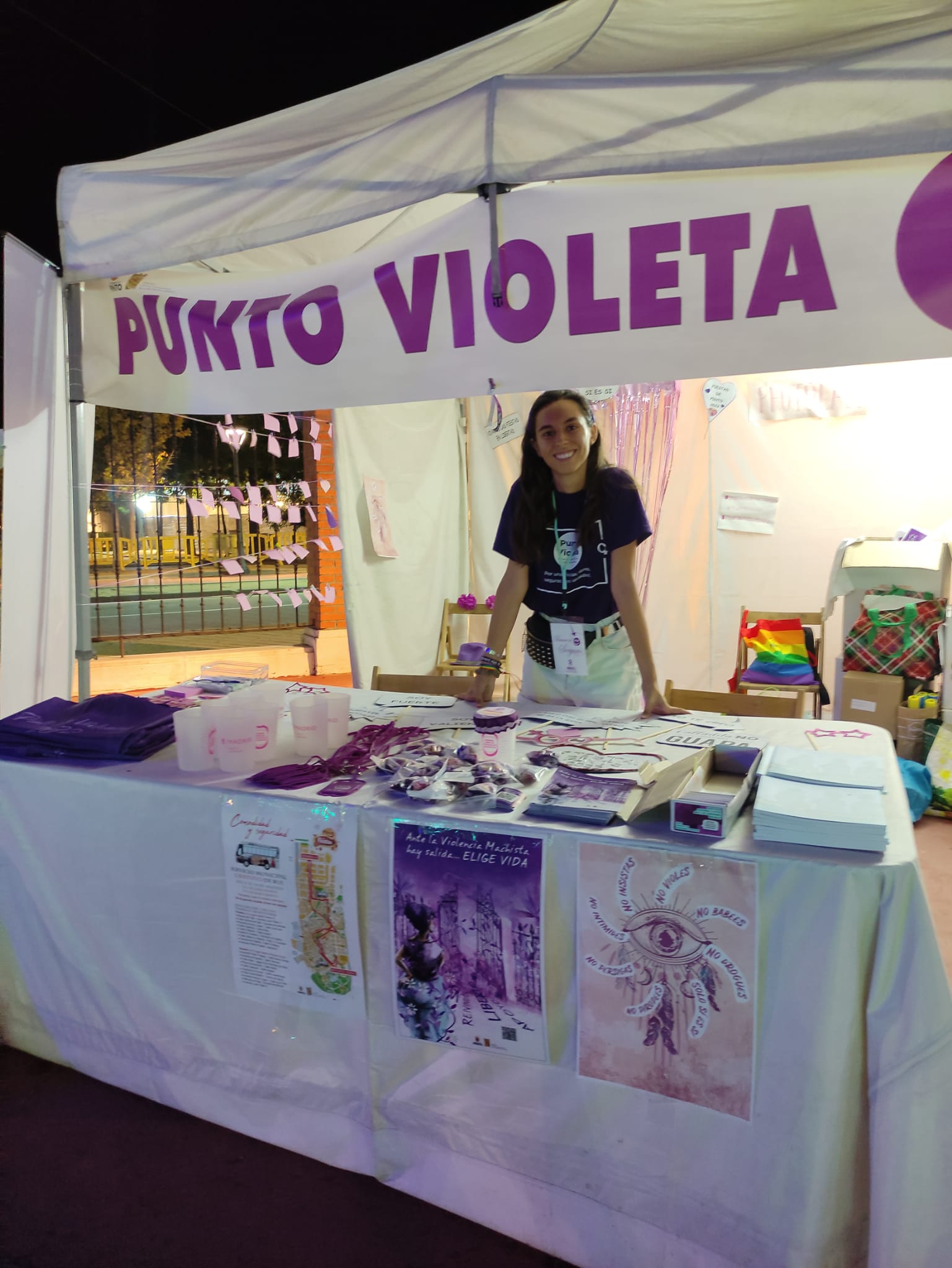 Punto violeta contra la violencia de genero (1) Punto violeta contra la violencia de genero